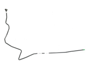 Rücklaufleitung der Servolenkung. Porsche 993 RHD-Fahrzeuge - 99334745403