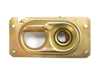 Front bonnet lock, lower part. Porsche 924 / 928 / 944 - 92851102702, 92851102703