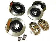 PFC Racing Vorder- und Hinterradbremse mit geschlitzten 380-mm-Scheiben. Porsche 996 / 997 2WD / 987.2 und 981 - 0380.0003