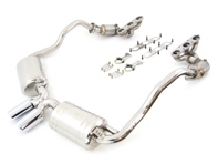 Full exhaust system for Porsche 987 / 987C in Stainless Steel - 3606008703, 3606109871, 3606109872, 99611110755, 99907507400