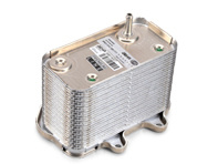 Radiator oil cooler on engine. Porsche 996 / 997 / 986S - 99610702557, 99610702559, 99610722559, 99610702557, 376726111, 99610702556, 90938, 8MO376726111 - URO-013524, CLC39000P, V45-60-0002