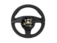 Volant rembourré en alcantara noir. Porsche 997 / 987 Boxster / 987 Cayman - 99704440212, 99704440213, 99704440218