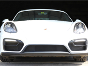 Kit de grille en treillis métallique pour pare-chocs avant Rennline. Porsche 982 (718) Cayman 2017>> - E1002