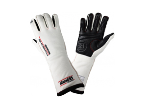 Gants de course Legacy White Porsche Motorsport