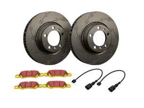 FRONT Sports Brake Disc and Pads Set. Porsche 718  Boxster / Boxster T 2.0ltr / 718 Cayman / Cayman T 2.0ltr - 99735140100, 99735140101, 99735140200, 99735140201, 99735193804, 99735193819, 99735193806, 98135193900, 98135193904, 99135194903, 99135194904, 99160916500