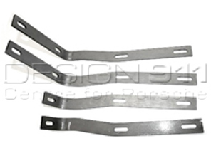 Juego de soportes para parachoques trasero. Porsche 356B / 356C - 64450523105 - JG.231.05