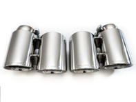 Exhaust Deluxe Quad-Style Tail Pipes (PSE). Porsche 991 (911) Carrera 2012-16 - 99111146502, 99111146503, 99111146504, 99111146505, 99111146602, 99111146603, 99111146604, 99111146605, 99111136101, 99111136102, 99111136103, 99111198301, 99111198302, 99111146700, 99111136203, 99111198401, 99111146800
