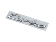 Emblema 'Turbo' en el portón trasero, plateado claro metalizado. porsche taycan - 9J1853675COU2, 9J1853675C