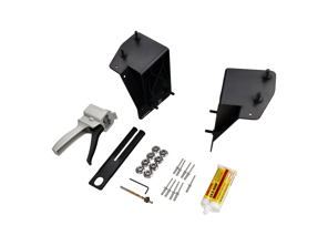 Kit d'ancrage pour arceau de sécurité renforcé. Porsche 718 Caïman - 98158068280, 98158068180 - SRCCRCRAK