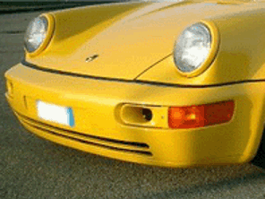 Front bumper lining. Porsche 965 Turbo / 964 widebody - 96550511301G2X