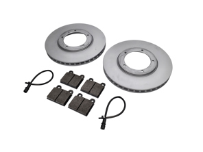 Plaquettes de frein avant et ensemble de disques de frein. Porsche 911 3.2L 1984-89 - 91135104123, 91135195011, 94461221105, 91135195006, 91135195001, 91135195002, 91135195008, 90135199700, 91135193800, 91135194401, 91135194405, 91135195000, 92335190100, 94435195006, 91135194901, 99361296501, 99361296502, 99361296500, 1697301300, 1697302800