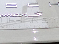 'S' Badge for Porsche 981C Cayman S 2015>> - 98155924500