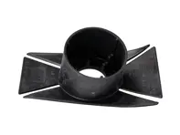 Plaque de retenue de pare-chocs avant. Porsche 981 Boxster2012-16 - 98150576100, 98150576200