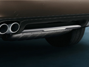 Placa protectora de acero inoxidable (trasera). Porsche Cayena 958 - 958505834606M7