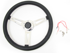 Lenkrad Classic 3 Speichen, Chrom - 91134700C00, 121175-C00