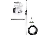 Hirschmann rod aerial, Chrome. Porsche 911/912 - 30101, 91164530104