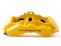 Brake caliper, FRONT. Porsche 997 Turbo (I450) - 99735142732, 99735142832, 99735142731, 99735142831, 99735142730, 99735142830