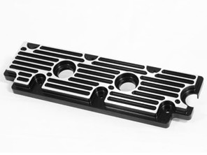 Tapa de válvulas de aluminio macizo de Rennline SUPERIOR. Porsche 911 - 90110511503, 90110511511 - M171