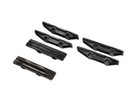 Jeu de rails de guidage de chaîne. Porsche 911 1966-89 - 91110522206, 91110522205, 91110522207