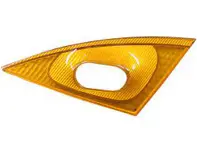 Insert headlamp Amber WITH WASHER. Porsche 986 / 996 - 99663103501, 99663103601