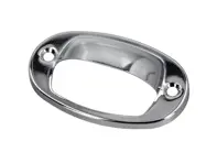 Cache éclairage de plaque d'immatriculation. Porsche 356B / 356C - 64463160104