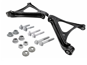 Rear lower wishbones, SET OF 2. Porsche 958.1 Cayenne GTS / 958.2 Cayenne - 95831104111, 95831104110, 95831104211, 95831104210
