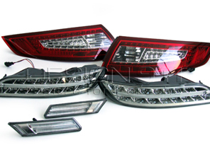 Feux de jour (DRL) et kit de mise à niveau LED pour Porsche 997 Gen1 - 99763100095, 99763109099, 99763109098