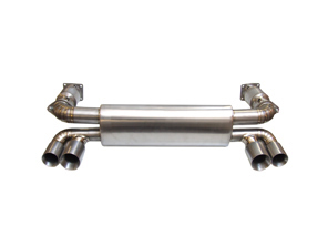 Escape Silenciador / Silenciador Titanio DesignTek para Porsche 996 Turbo - 99611102775, 99611102776