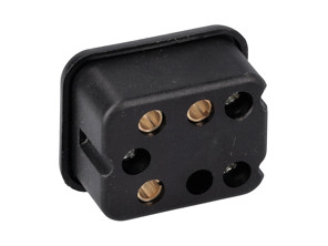 Connector housing for fuel level sender. Porsche 911 / 928 - 90161289101