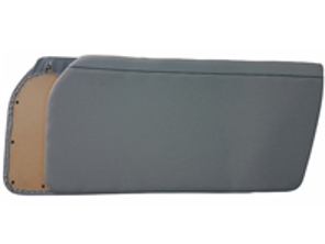 Ensemble de panneaux de porte, Basketwave, en gris. Porsche 914 - 91455501711702, 91455501711, 91455528315