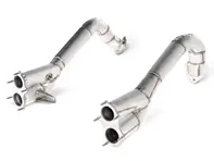 Akrapovic Verbindungsrohrsatz (Titan) für Porsche 718 Cayman GT4 / Spyder - OPF/GPF >>02/2020 - 982254351L, 982254351AA, 982254350L