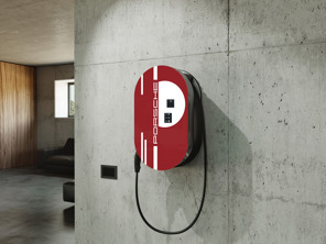 Designabdeckung im 917 Salzburg Design für geschlossene Ladestation. Porsche Taycan / Cayenne E-Hybrid / Panamera E-Hybrid - 7PP915706A, 9J104400030