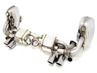 Sports exhaust system. Porsche 991 Carrera S 3.8L - 99104420006