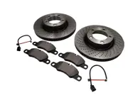 VORDERE Bremsbeläge und Bremsscheibenpaket Porsche 991 3.4L - 99735140101, 99735140201, 98135193904