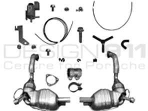 Exhaust Muffler / Silencer Sports VALVETRONIC for Boxster 987 / Cayman - 98704420001, 99761290501