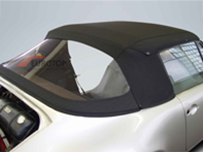 Capote cabriolet complète avec lunette arrière transparente. Porsche 911 à commande manuelle - 91156105100101, 91156105100102, 91156105100103, 91156105100107, 91156105100301, 91156105100303, 91156105100304, 911561051006HA, 911561051003AV, 911561051007MK, 911561051009RA, 911561051004JK