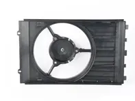 Kühler-Wasserlüfterverkleidung. Porsche 996 GT2 / 996 Turbo