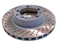 Brake disc rotor, Rear. Porsche 993 (OE Part No 99335204500 / 99335204600) - 99335204500, 99335204600
