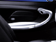 Ensemble de couvercles et de poignées pour bacs de rangement de porte. Porsche 996 - 00004480218 - 00004480218