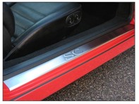Side sill trims Stainless Steel with SC logo. Porsche 911/912/930 / 964/993 - SP04