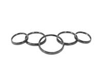 Gauge bezels carbon fibre by Rennline. Porsche 911 / 912 / 930 / 964 / 993 - I195