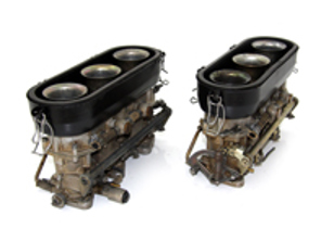 Porsche 911T ID40 Zenith Carburettor & Air box surrounds Set of 2 - 91110812303, 91110812403