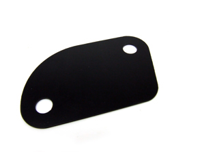 Door striker plate gasket 2mm. Porsche 911/912 1968>> / 964 / 993 - 90153170324, 90153170321