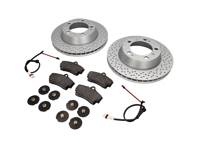 REAR Brake Pads and Brake Disc Package for Porsche Boxster 986 S