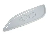 Heckspoiler-Endkappe mit Aufschrift 4.0. Porsche 991 GT3 - 99151256584G2X, 99151256684G2X