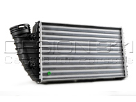 Radiateur-intercooler, rechts. Porsche 997 Gen1 Turbo - 99711064000, 8ML376783561, 99711063900