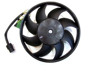 Radiator water fan. Porsche 996 GT2 / 996 Turbo - 99662412700, PCG612303A