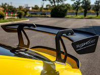 Rear spoiler / wing, dry carbon fibre. Porsche 718 Cayman GT4 RS - 9GT825871A, 9GT825871AA3G