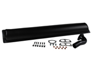 Exhaust muffler / silencer sport rear box. Porsche 914 1969-76 - 1620000710, 021251053C, 91.403EXP - 1620000710