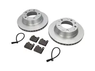 REAR Brake Pads and Brake Disc Package. Porsche 911 3.2L 1984-89 - 91135204109ABS, 94461221103, 91135295007TRW, 91135204109, 91135295007 - 91135295006, 91135295007